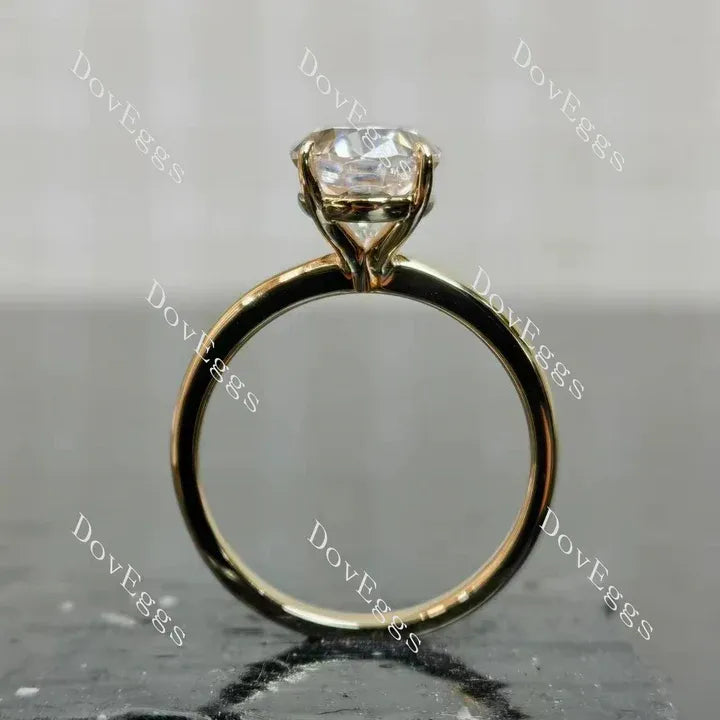 Doveggs oval moissanite engagement rings