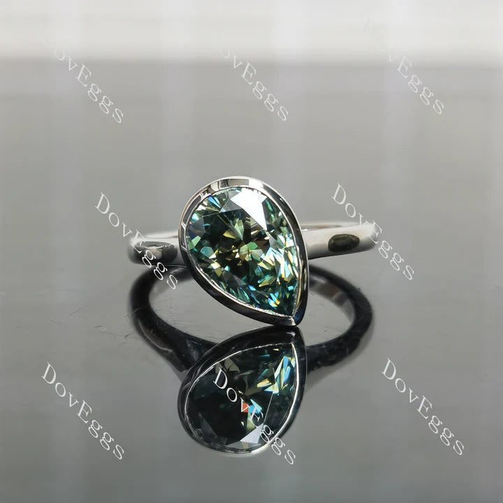 Lab Diamond Solitaire Ring in 10K/14K Gold or Platinum | DovEggs