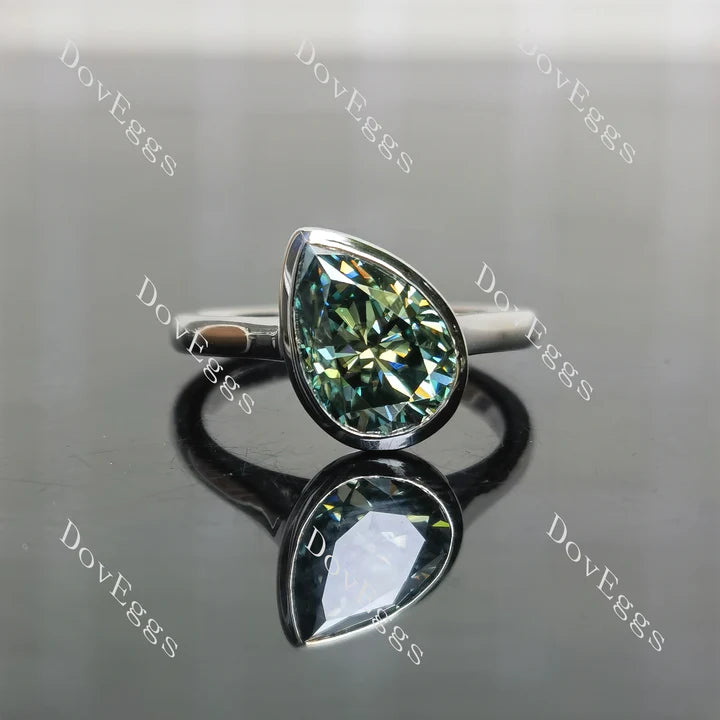 Lab Diamond Solitaire Ring in 10K/14K Gold or Platinum | DovEggs