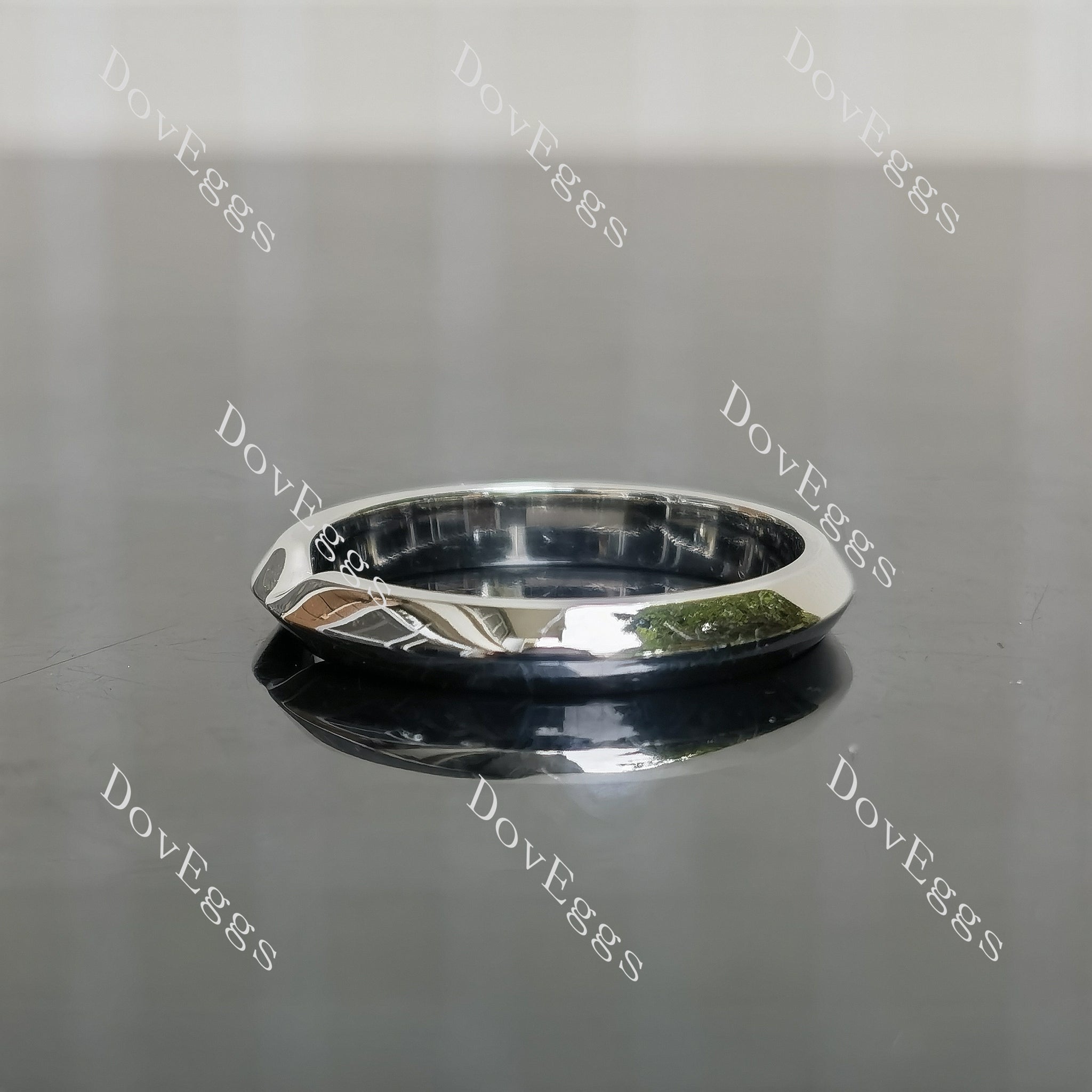 2.0mm ultra-thin ring design plain wedding band|Doveggs