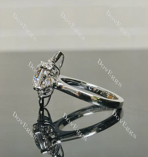 10K/14K/18K Gold or Platinum Lab Grown Diamond Solitaire Ring | DovEggs