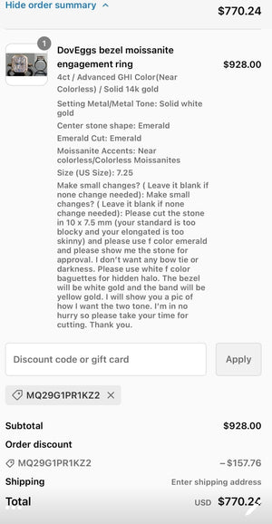Layaway Payment link ( 30, 20, 50) (20)