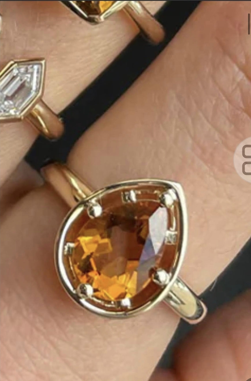 Setting only + The sec layaway of Pear Diamond ( Discount Applied)