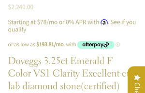 Layaway for the lab diamond