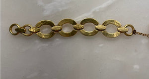Custom Payment link for Kim in Solid 18k YG in hammer effect( bar like pic 5)