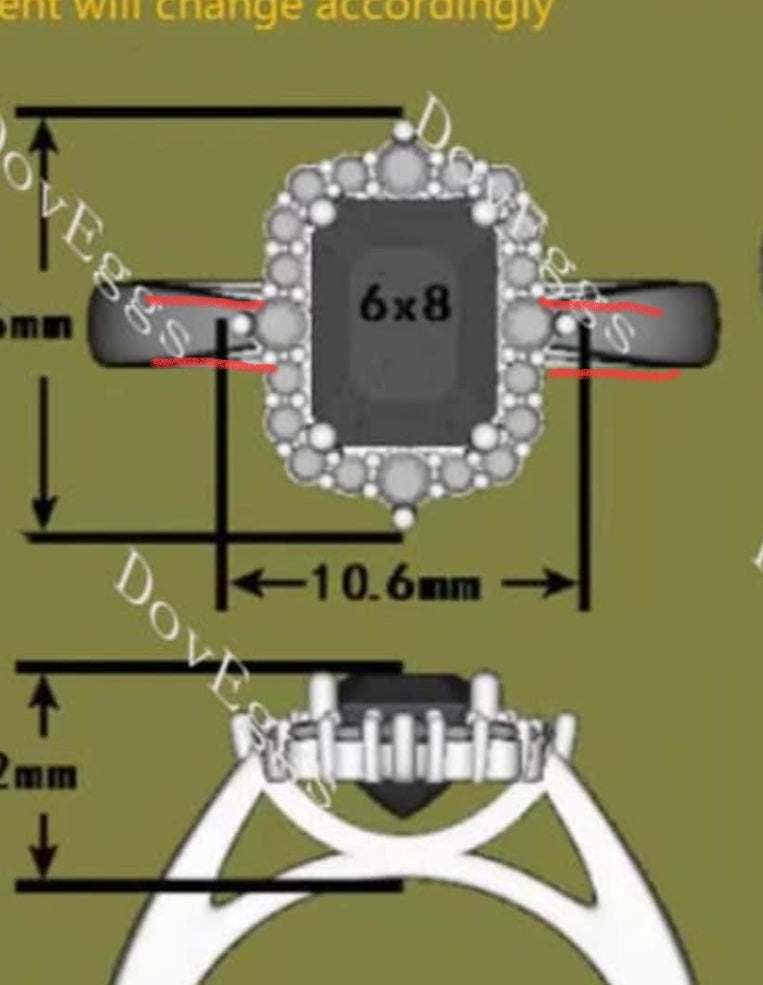 Semi-Mount in 14k YG