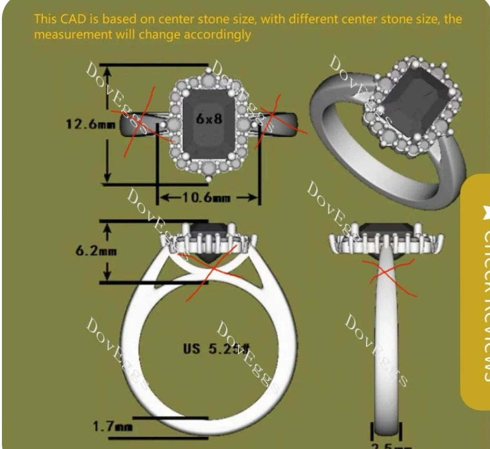 Semi-Mount in 14k YG