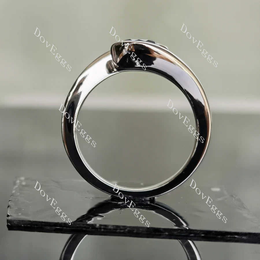 Classic Solitaire Lab Diamond Ring in 10K/14K/18K Gold or Platinum | DovEggs