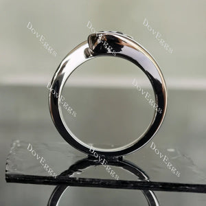 Classic Solitaire Lab Diamond Ring in 10K/14K/18K Gold or Platinum | DovEggs