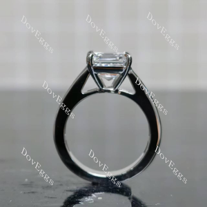Lab Diamond Ring with GHI Color Accents (Moissanite/LGD) in 10K/14K Gold or Platinum | DovEggs