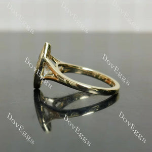 Classic Solitaire Lab Diamond Ring in 10K/14K/18K Gold or Platinum | DovEggs