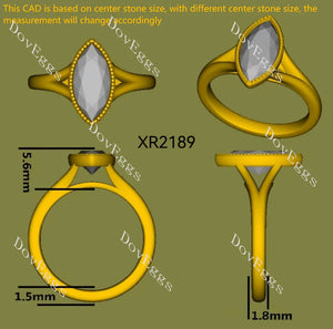 Classic Solitaire Lab Diamond Ring in 10K/14K/18K Gold or Platinum | DovEggs