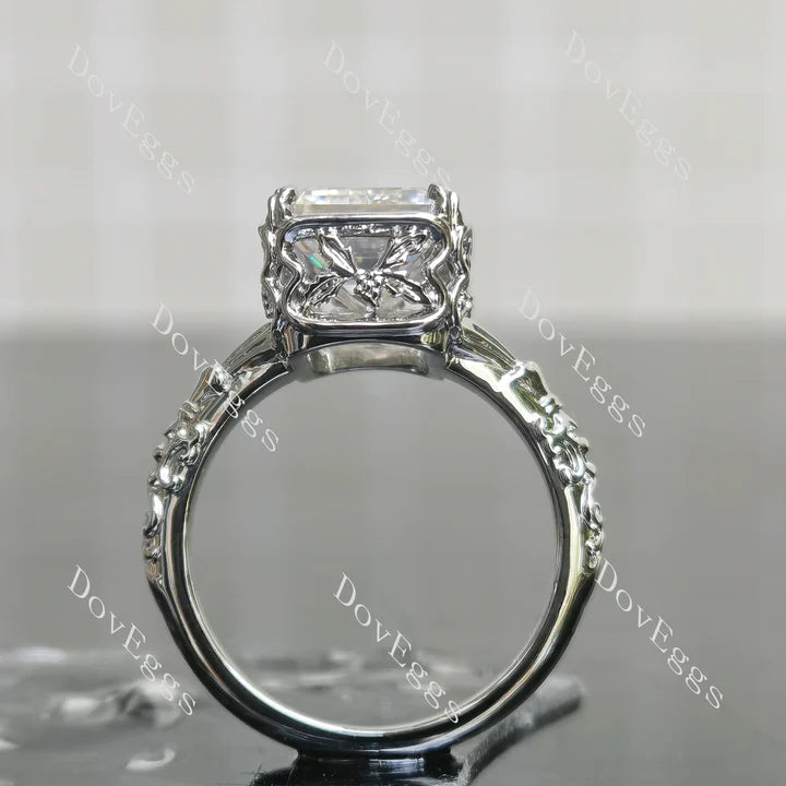 Solitaire Lab Diamond Ring in 10K/14K Gold or Platinum | DovEggs