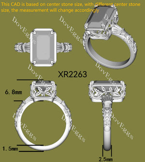 Solitaire Lab Diamond Ring in 10K/14K Gold or Platinum | DovEggs