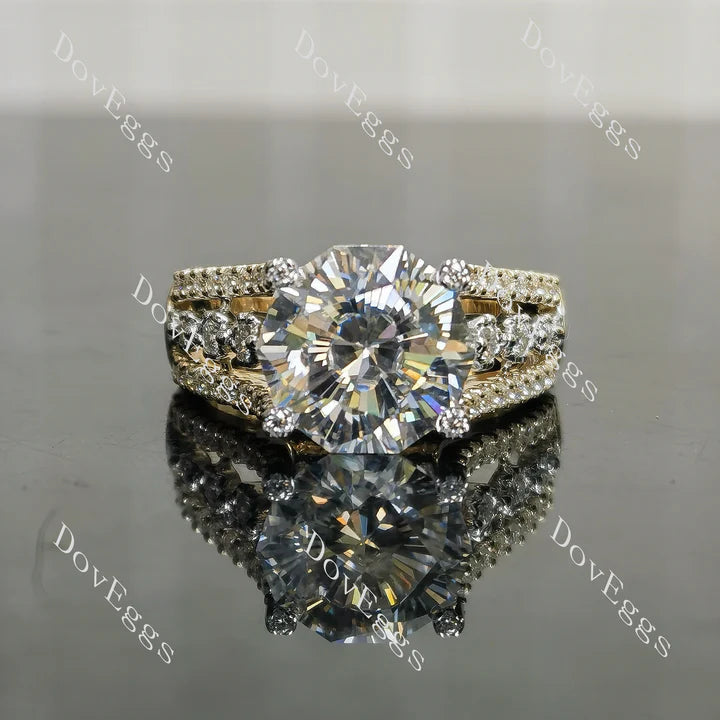 Lab Diamond Eternity Band Ring in 10K/14K/18K Gold or Platinum | DovEggs