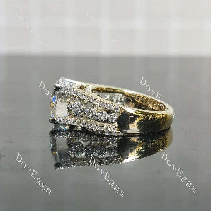 Lab Diamond Eternity Band Ring in 10K/14K/18K Gold or Platinum | DovEggs