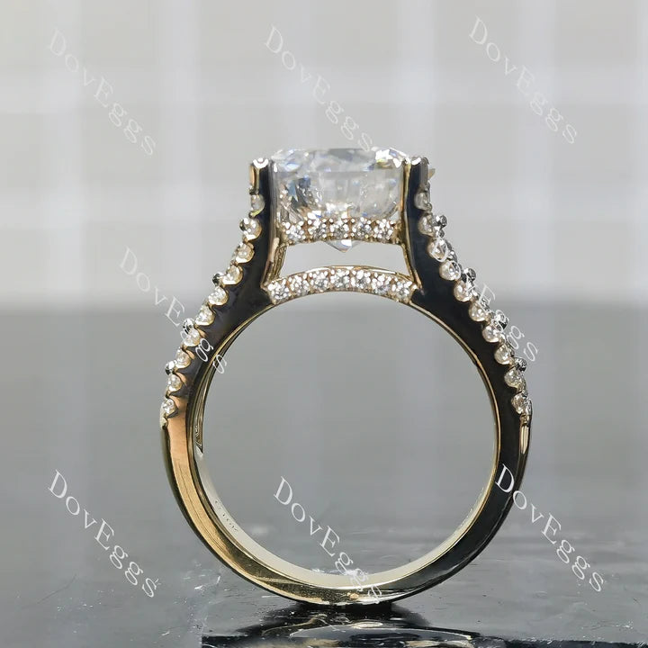 Lab Diamond Eternity Band Ring in 10K/14K/18K Gold or Platinum | DovEggs
