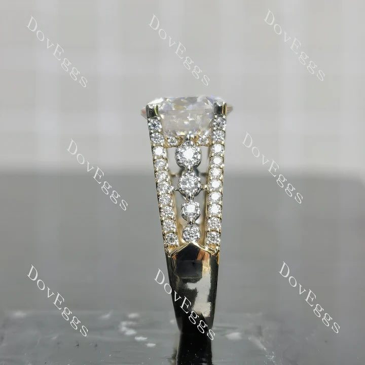 Lab Diamond Eternity Band Ring in 10K/14K/18K Gold or Platinum | DovEggs