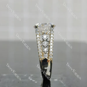 Lab Diamond Eternity Band Ring in 10K/14K/18K Gold or Platinum | DovEggs