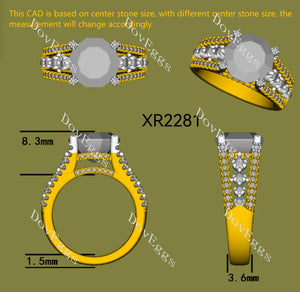 Lab Diamond Eternity Band Ring in 10K/14K/18K Gold or Platinum | DovEggs