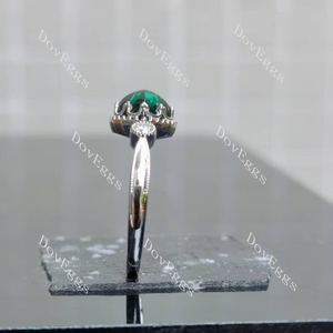 Elegant Pavé Lab Grown Diamond Ring in 10K/14K/18K Gold or Platinum | DovEggs