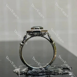 Halo Lab Diamond Ring in 10K/14K/18K Gold & Platinum | DovEggs