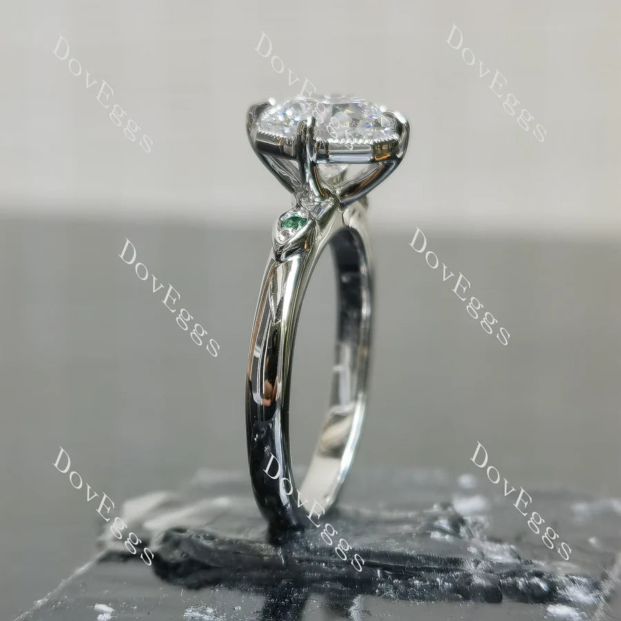 Pave Lab Grown Diamond Ring in 10K/14K/18K Gold or Platinum | DovEggs