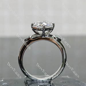 Pave Lab Grown Diamond Ring in 10K/14K/18K Gold or Platinum | DovEggs