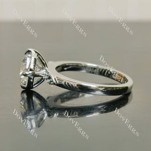 sterling silver moissanite rings| Doveggs