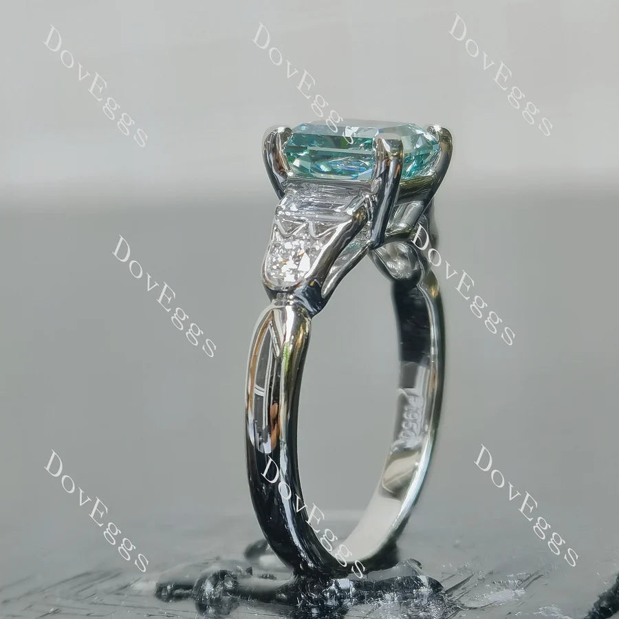 Solid Gold/Platinum Lab Grown Diamond Engagement Ring with Accents/Lab
Diamond | DovEgg