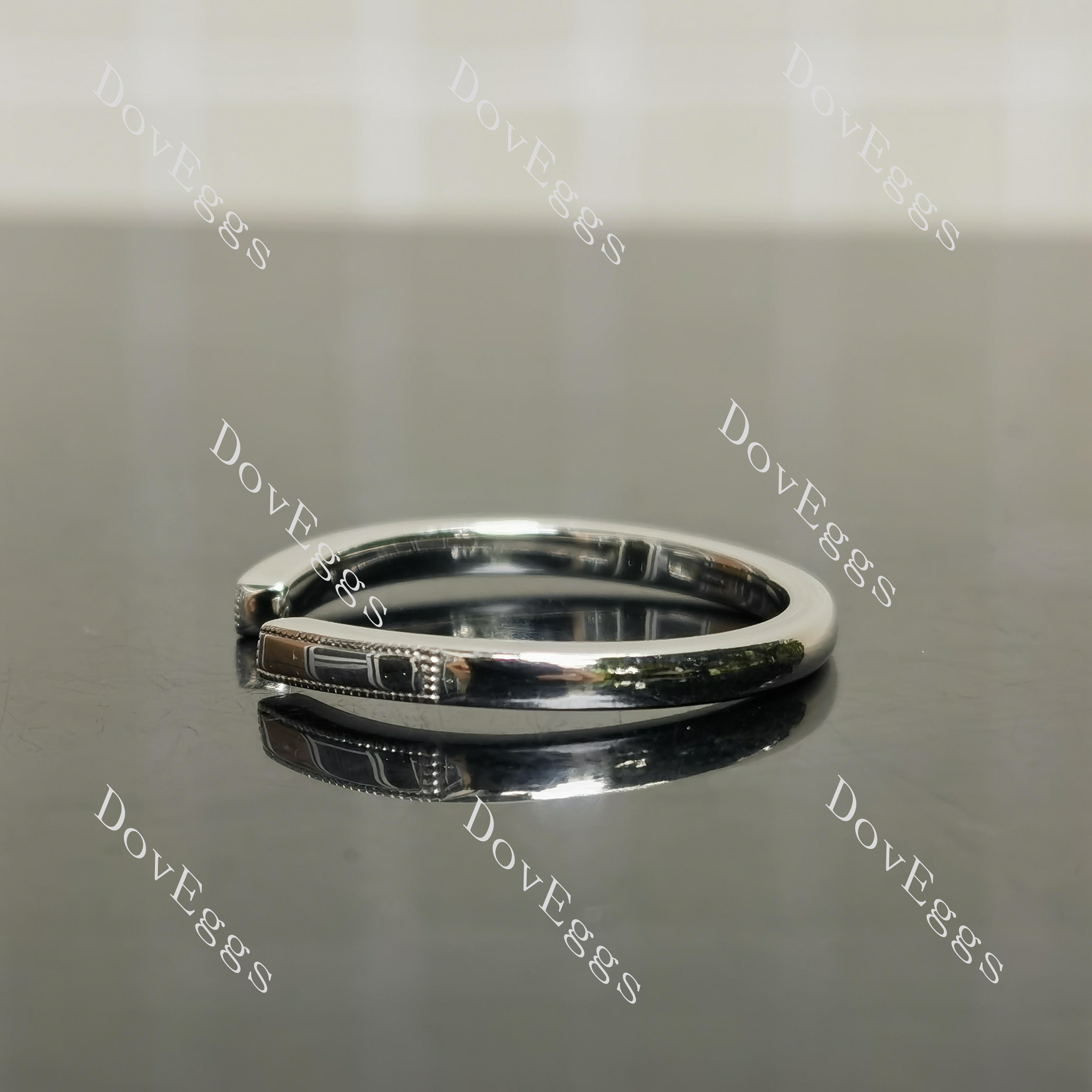 sterling silver wedding band|Doveggs