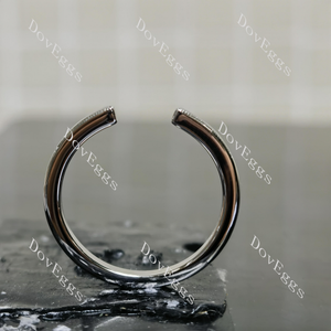 Stacking secondary wedding band|Doveggs
