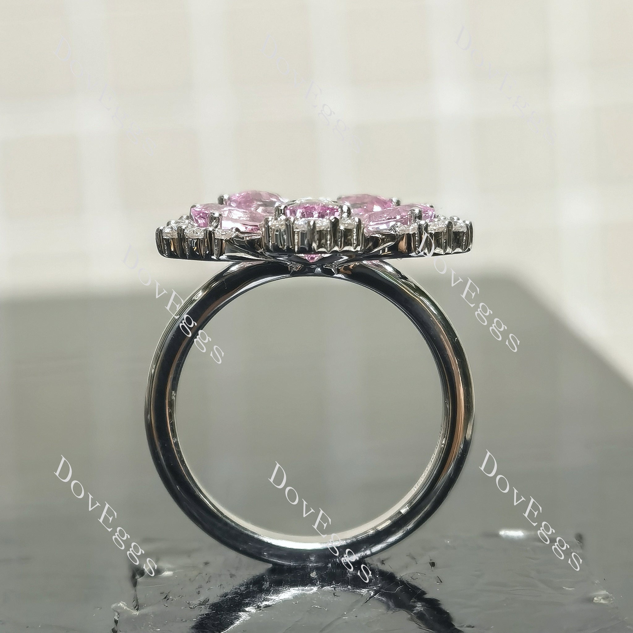 Doveggs| colored gem engagement ring