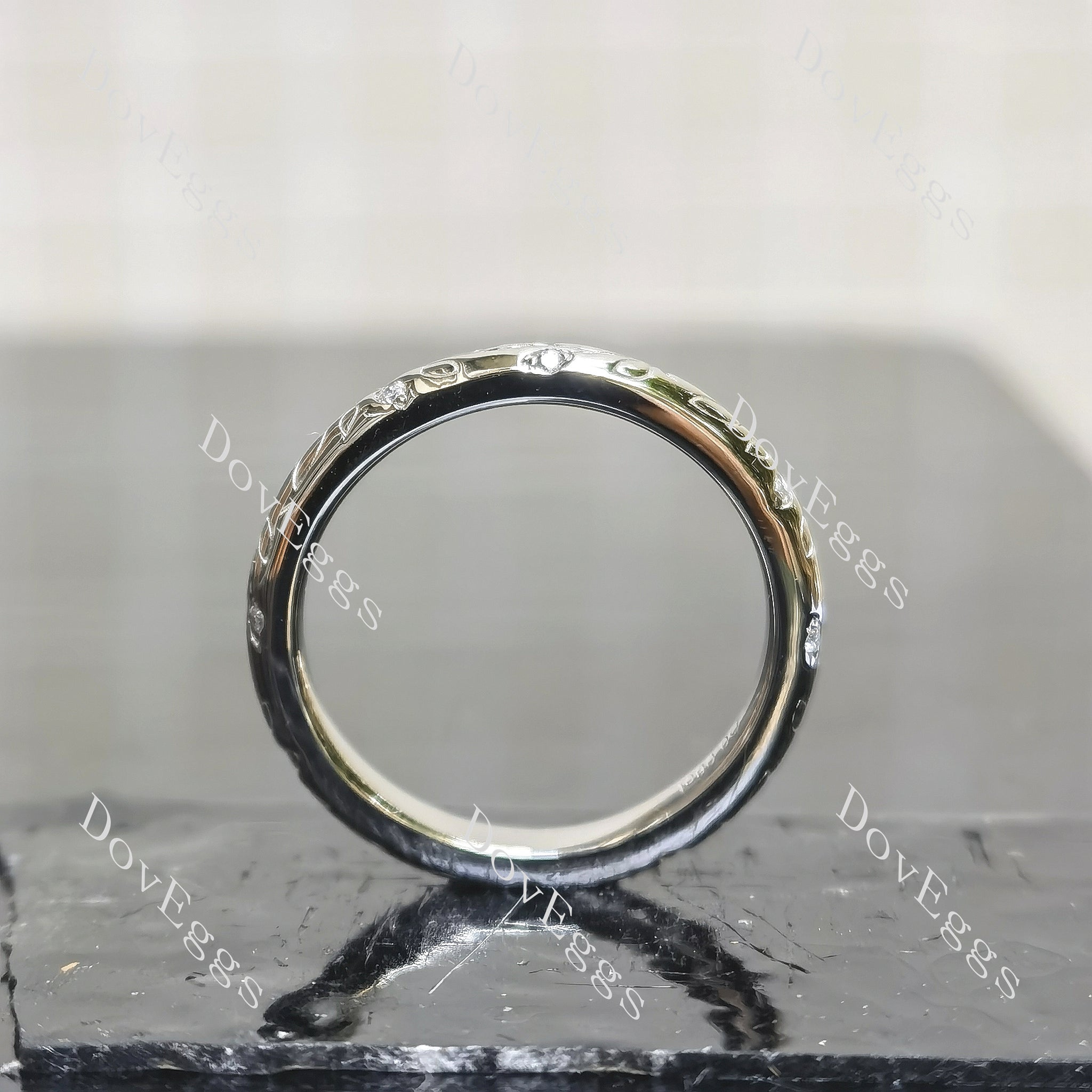sterling silver moissanite engagement rings| Doveggs