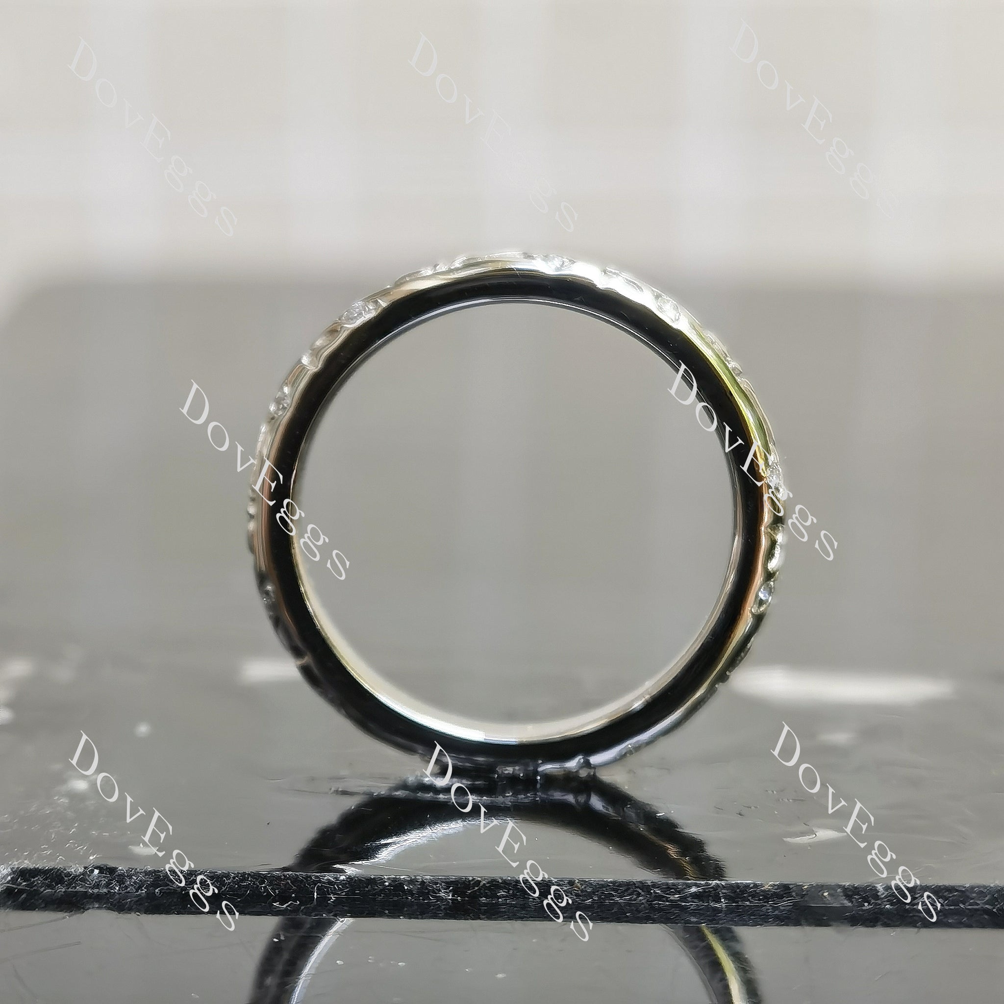 sterling silver moissanite engagement rings| Doveggs