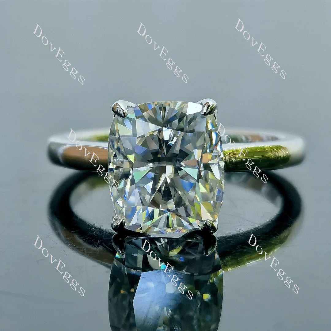 Doveggs solitaire engagement ring semi-mount only(Exclusively to DovEggs Stones)