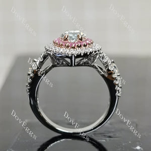 (size 6-7-8)Doveggs sterling silver 2ct Marquise moissanite engagement ring
