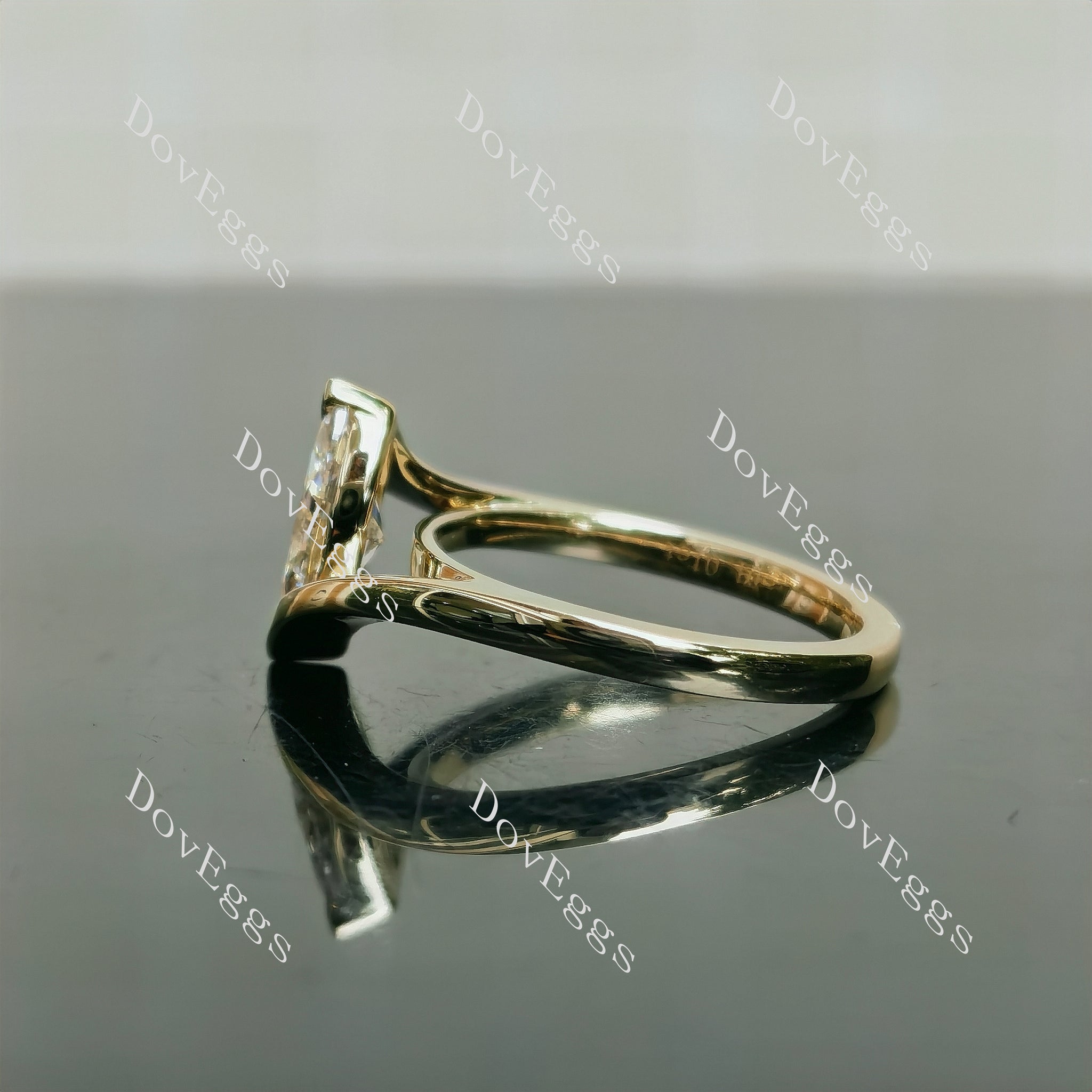 Anne Rose Marquise Solitaire Lab Grown Diamond Engagement Ring