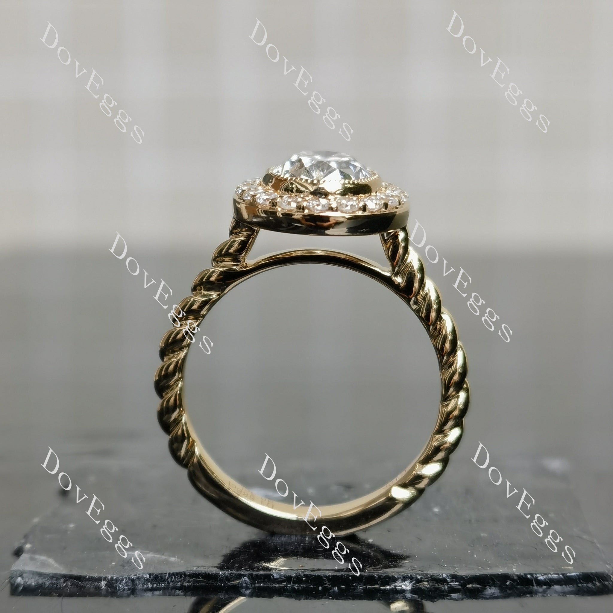 Group Order halo all shape all color available moissanite/colored gem engagement ring