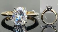 Doveggs solitaire engagement ring semi-mount only(Exclusively to DovEggs Stones) - DovEggs-Seattle