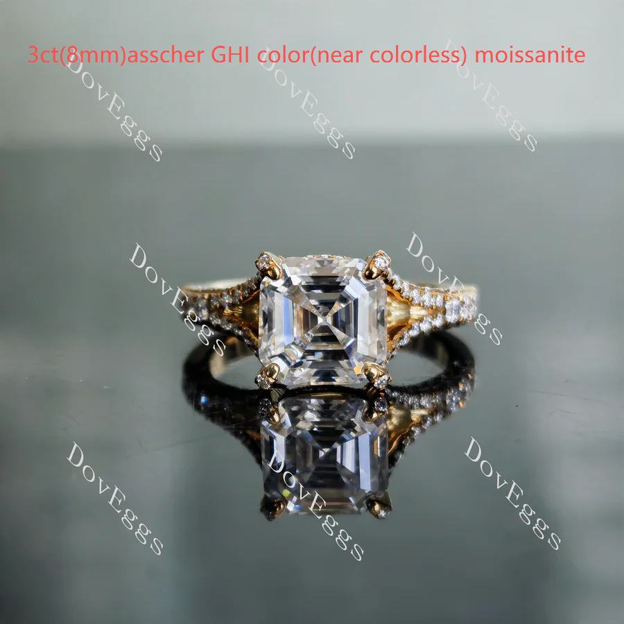 The Brooklyn split shank Cushion ring