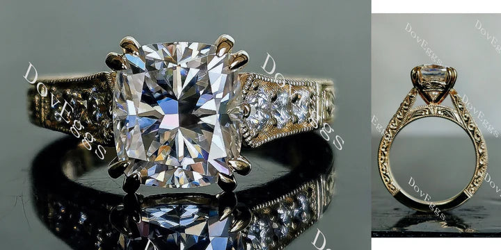 The Endless Love engagement ring semi-mount only(Exclusively to DovEggs Stones) - DovEggs-Seattle