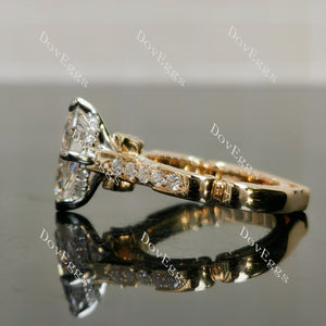 Ally Pear Lab Grown Diamond Engagement Ring