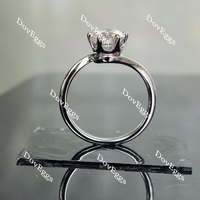 Doveggs solitaire engagement ring semi-mount only(Exclusively to DovEggs Stones)