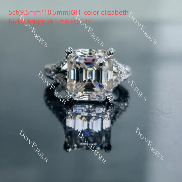 The Brooklyn split shank engagement ring only semi-mount only(Exclusively to DovEggs Stones)