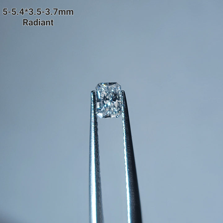 Doveggs 5-5.4*3.5-3.7mm radiant lab diamond accents