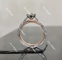Doveggs vintage solitaire engagement ring semi-mount only(Exclusively to DovEggs stones)