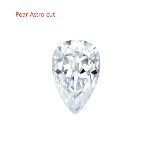 Doveggs 1ct-5ct Astro cut moissanite loose stone
