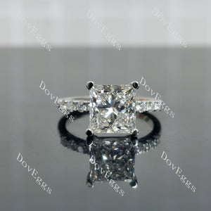 The Kaylee Princess Pave Lab Grown Diamond Engagement Ring