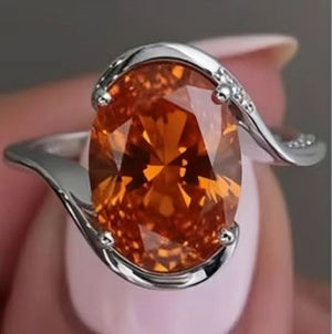 Group Order all shape all color available pave twisted moissanite/colored gem engagement ring